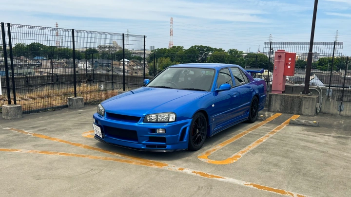 Skyline HR34 Bayside Blue2 Tokyo JDM Rental - photo 3