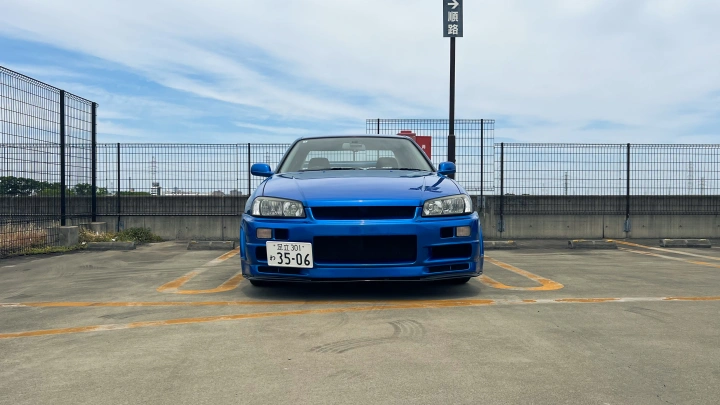 Skyline HR34 Bayside Blue2 Tokyo JDM Rental - photo 2