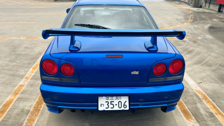 Skyline HR34 Bayside Blue2 Tokyo JDM Rental - photo 7