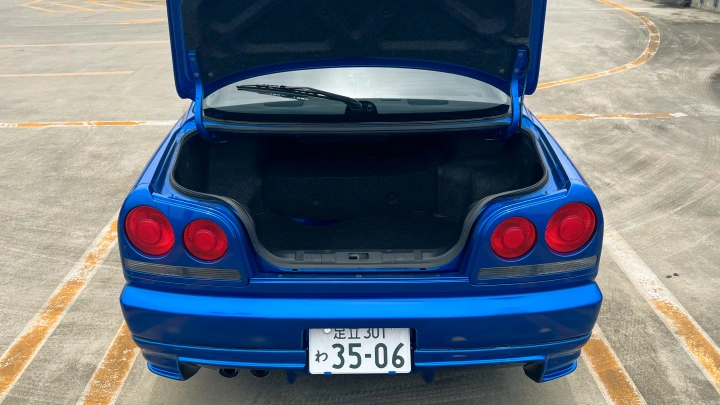 Skyline HR34 Bayside Blue2 Tokyo JDM Rental - photo 8