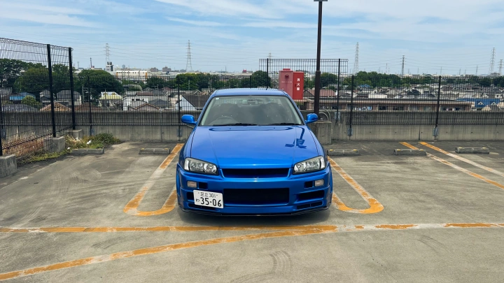 Skyline HR34 Bayside Blue2 Tokyo JDM Rental - photo 9