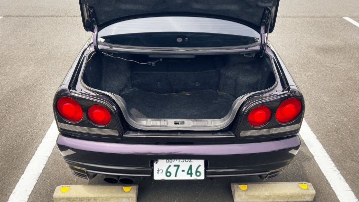 Skyline HR34 Midnight Purple Tokyo JDM Rental - photo 9