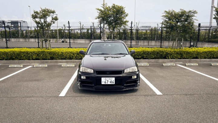 Skyline HR34 Midnight Purple Tokyo JDM Rental - photo 10