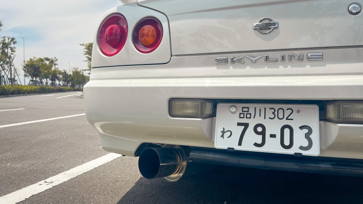 Skyline ER34 Coupe Pearl White Tokyo JDM Rental - photo 13
