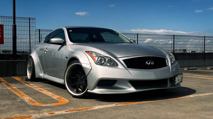 370GT (Infiniti G37 Coupe) LBWK Version Tokyo JDM Rental - photo 2