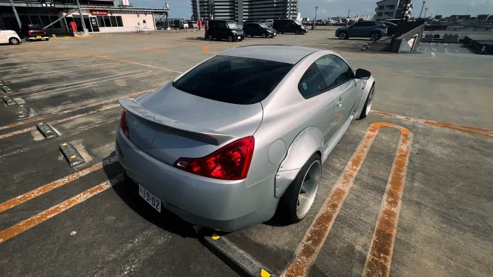 370GT (Infiniti G37 Coupe) LBWK Version Tokyo JDM Rental - photo 4