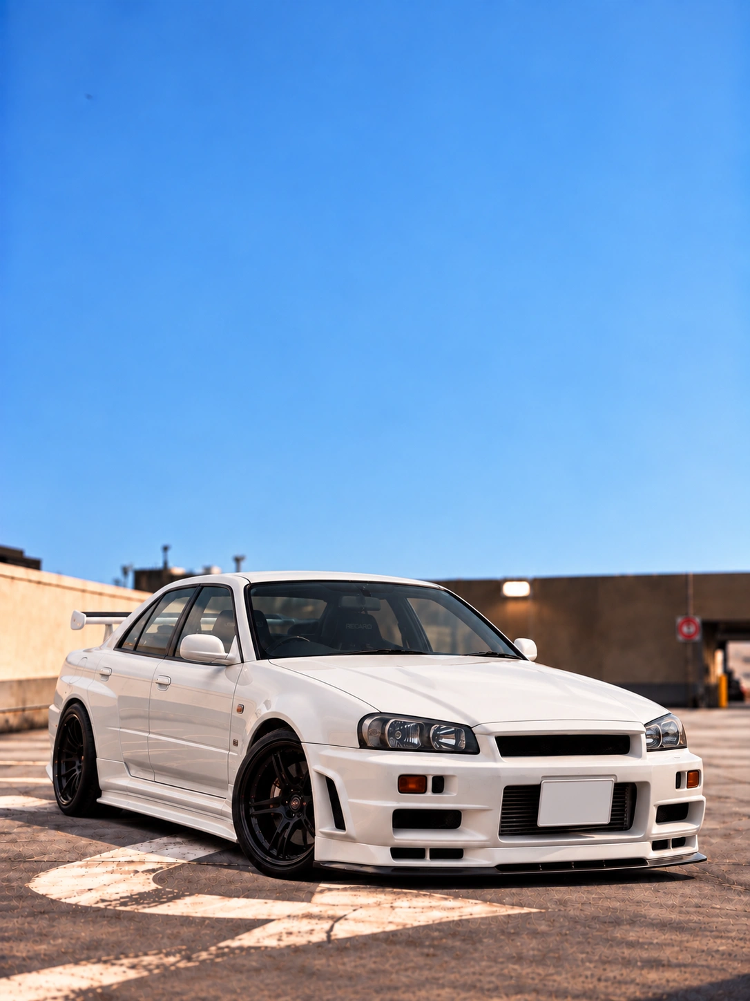 NISSAN Skyline R34 HR34 Sedan Nissan Skyline R34 HR34 Sedan Pearl White
