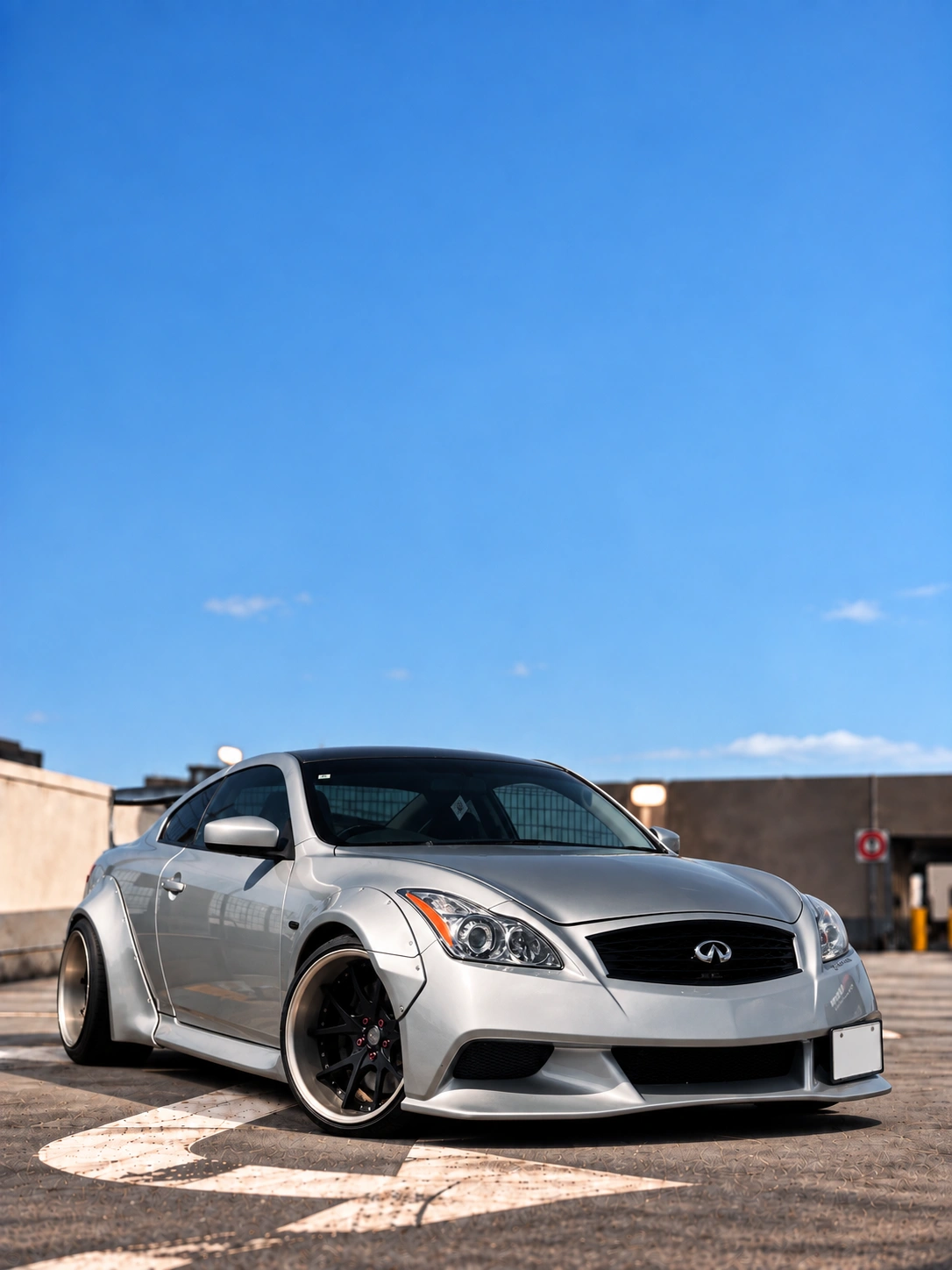 NISSAN G37 日産 スカイラインクーペ 370GT CKV36 LBWK仕様