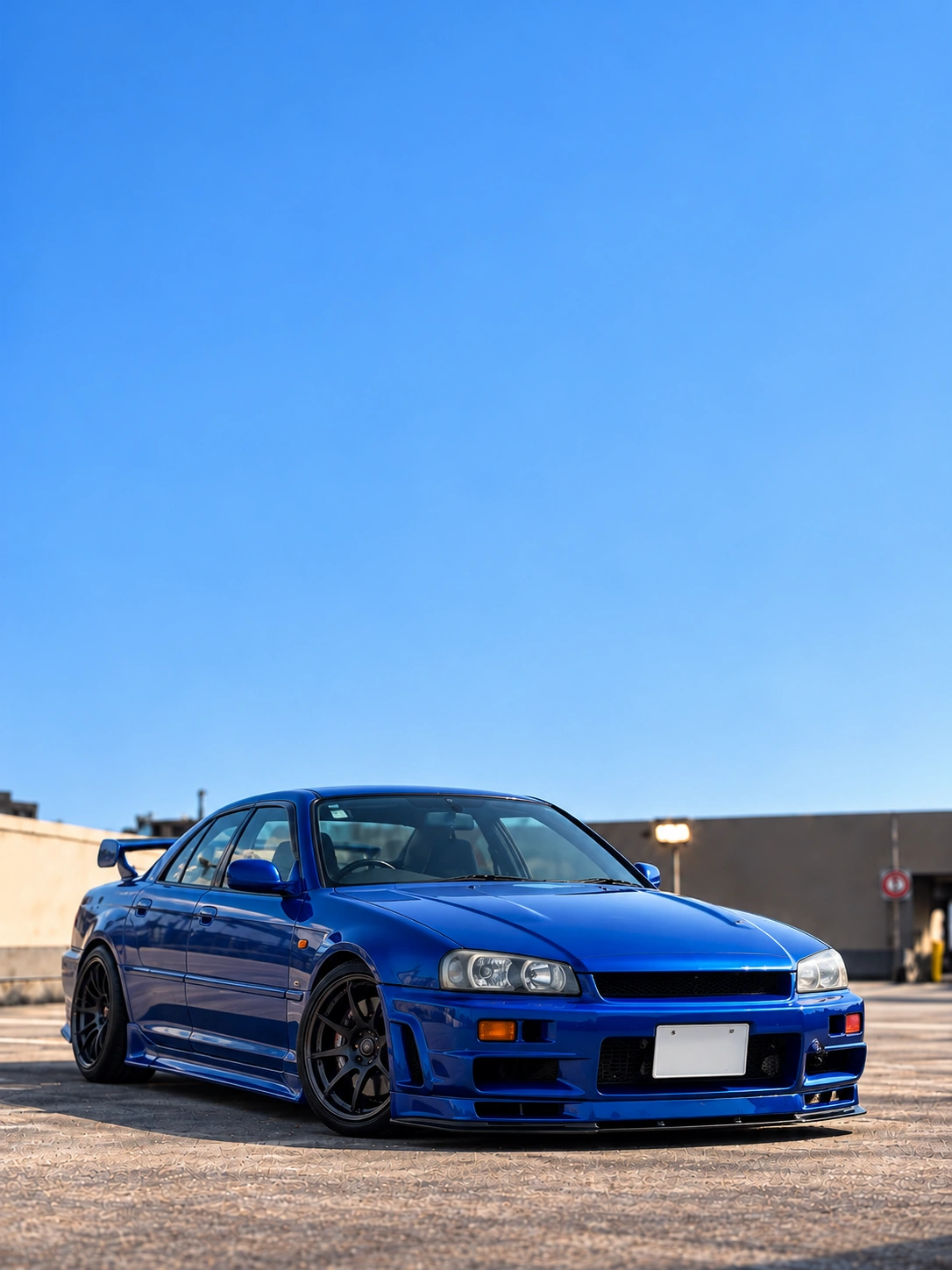 NISSAN Skyline R34 ER34 Sedan 日産 スカイライン R34 ER34 セダン ベイサイドブルー