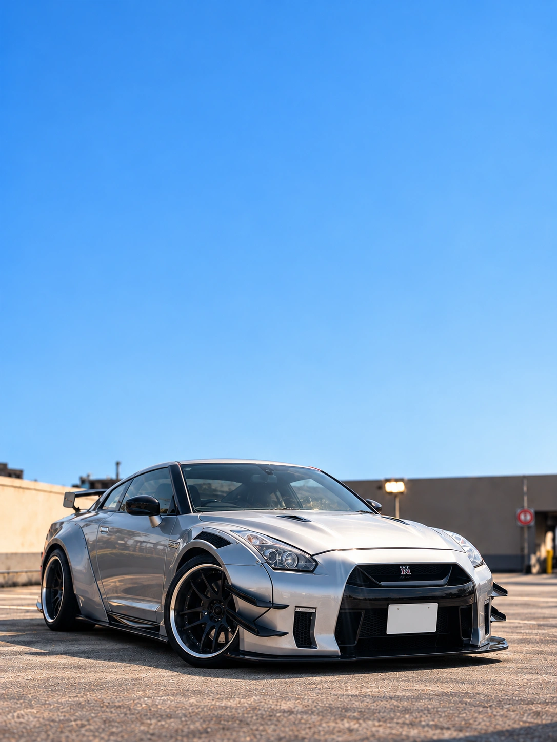NISSAN GT-R R35 日産 GT-R R35 LBWK 銀龍